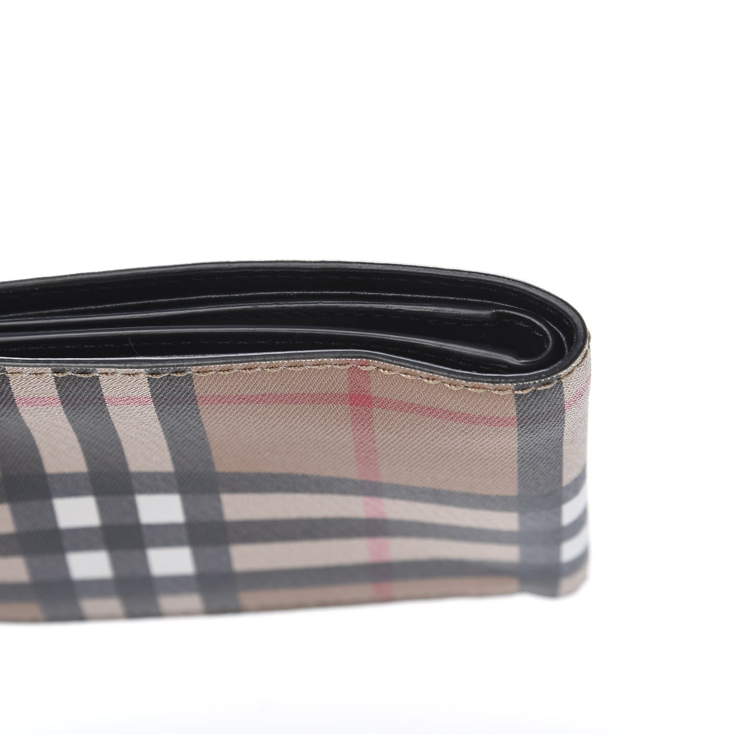 Vintage Check Bi-Fold Wallet Camel