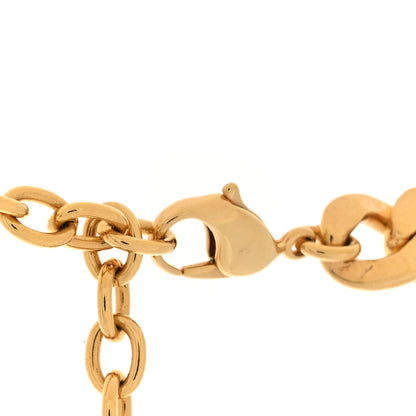 Christian Dior Metal CD Choker Necklace Gold 4 of 5