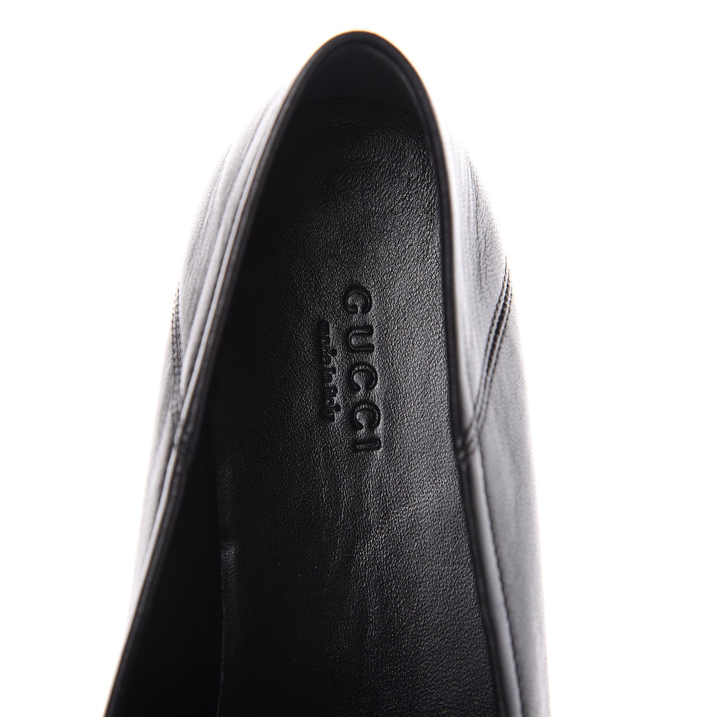 Lambskin Womens Brixton Horsebit Loafers 39 Black