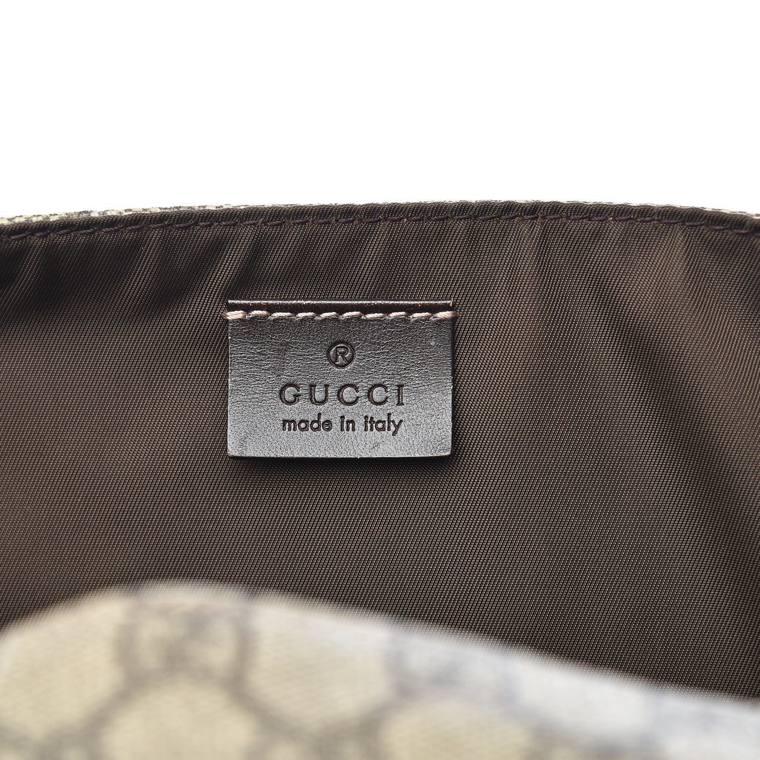 Gucci GG Plus Monogram Messenger Diaper Bag Dark Brown 6 of 12