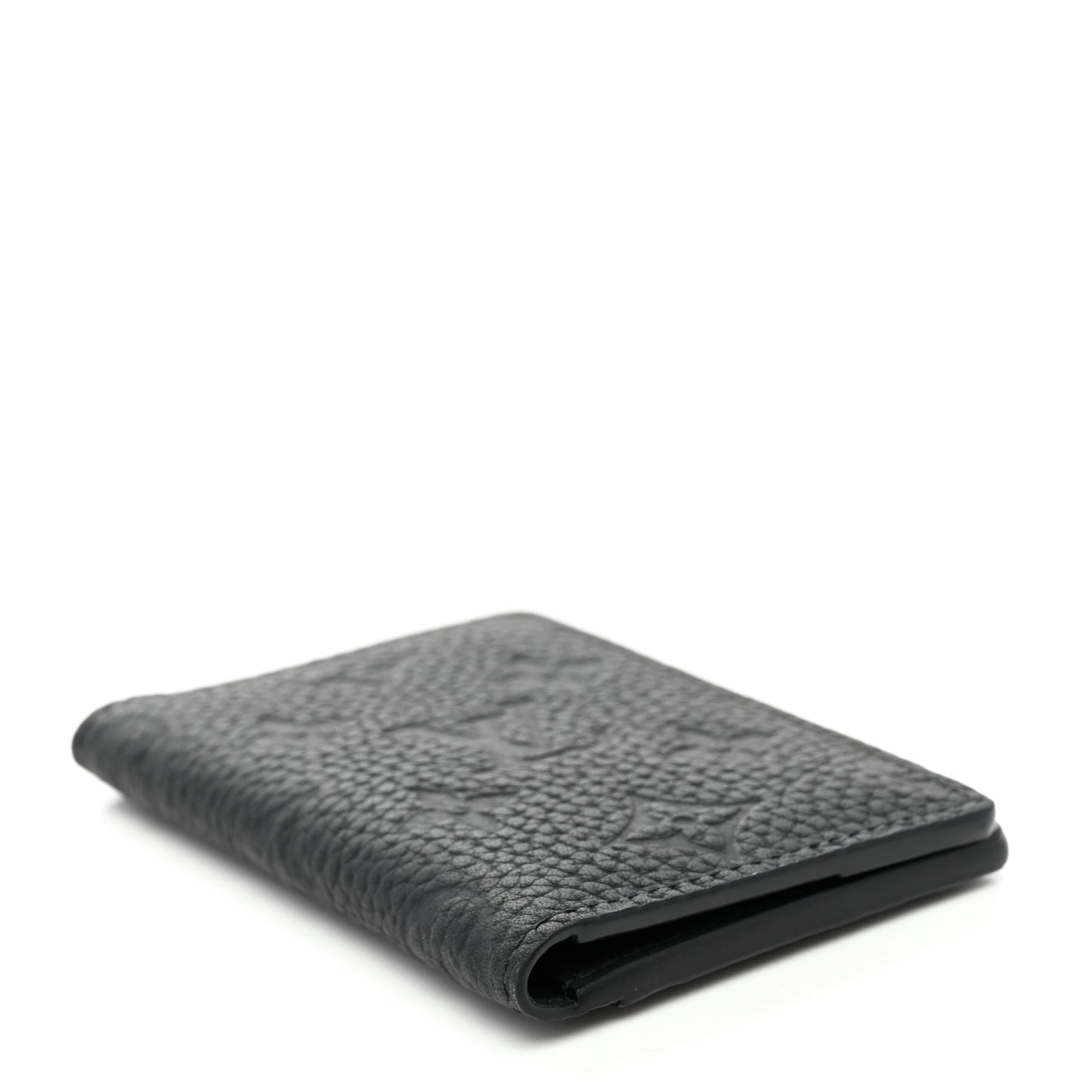 Taurillon Monogram Pocket Organizer Black
