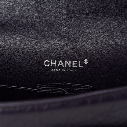 Chanel Aged Calfskin Quilted 2.55 Reissue 227 Flap Dark Purple 10 of 12