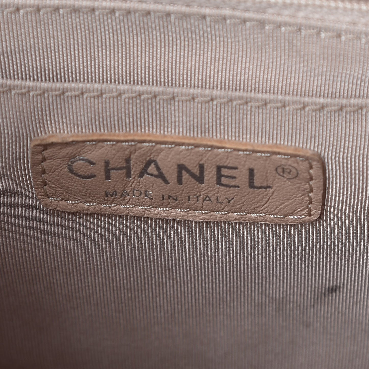 Lambskin Quilted Small Urban Spirit Backpack Beige