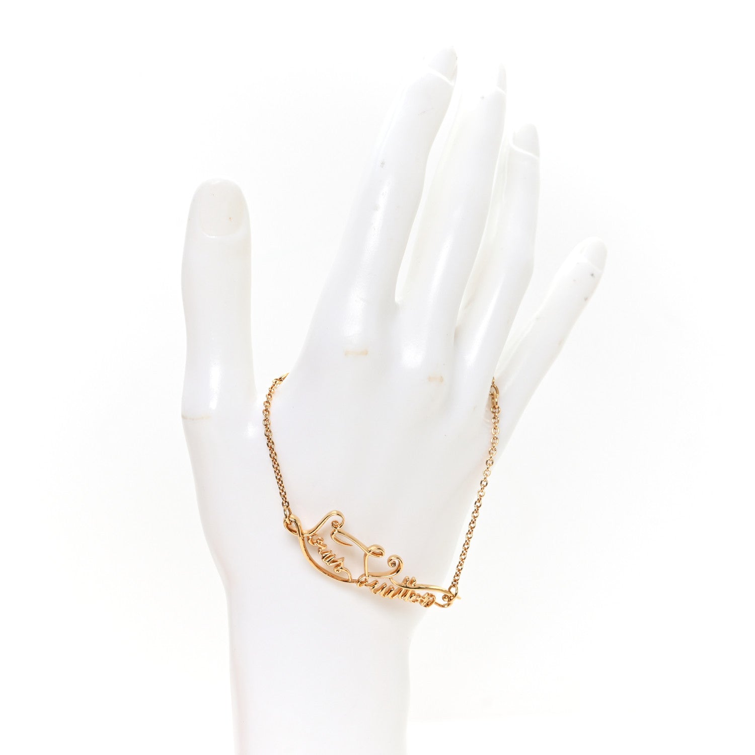 Louis Vuitton My LV Affair Bracelet Gold 2 of 6