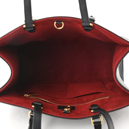 Louis Vuitton Empreinte Monogram Giant Onthego MM Black Beige 5 of 10