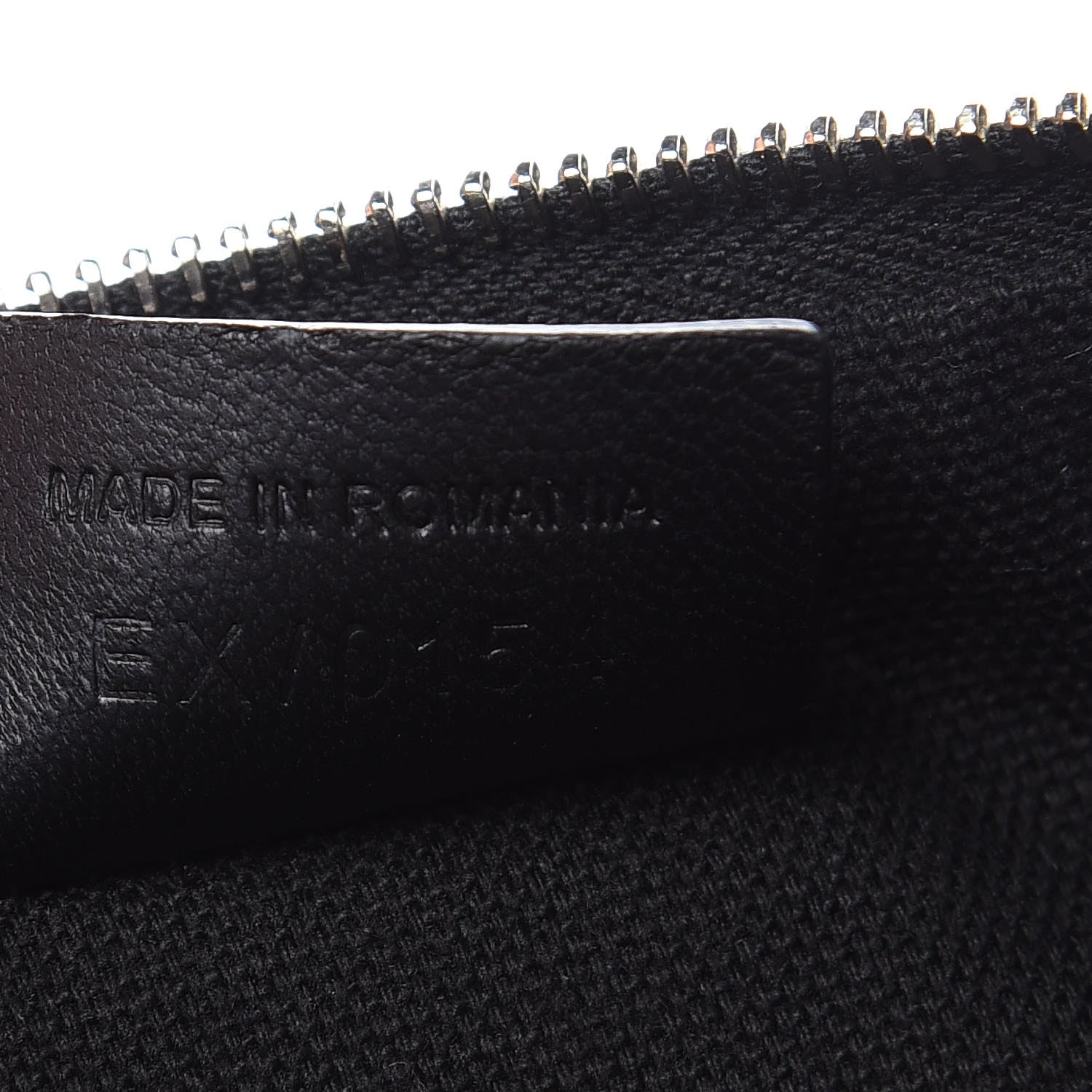 Givenchy Textured Coated Canvas Rottweiler Print Large Cosmetic Pouch Black 7 of 7