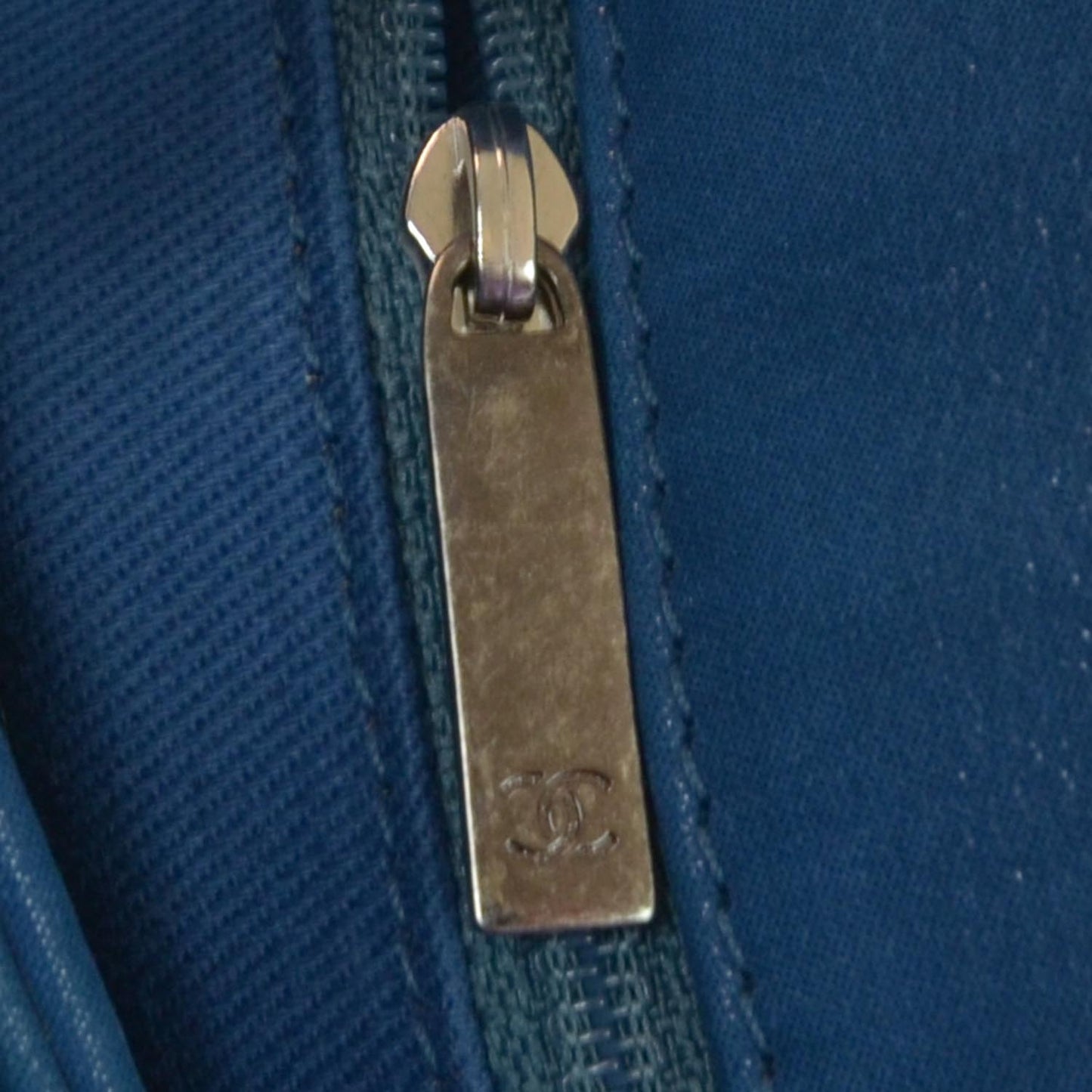 Calfskin Large Just Mademoiselle Blue
