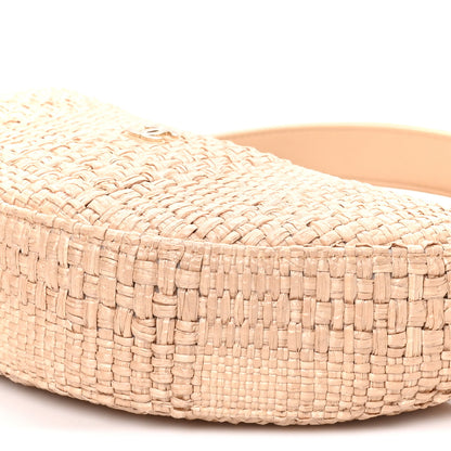 Chanel Raffia Other Shape With Chain Beige 10 of 11