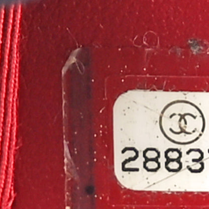 Chanel Calfskin Stitched Chain Bucket Bag Coral 7 of 10