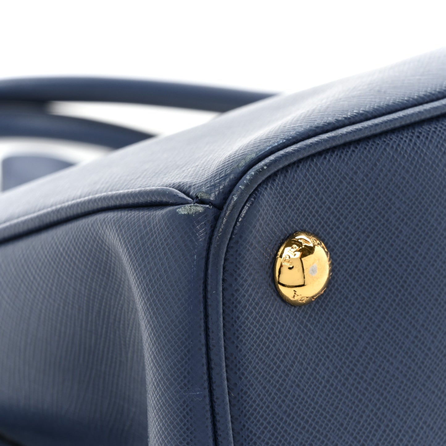 Saffiano Lux Large Tote Bluette