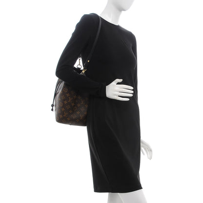 Louis Vuitton Monogram Neonoe MM Black 2 of 7