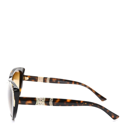 Bulgari Crystal Sunglasses Brown 3 of 9
