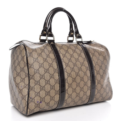 Gucci GG Plus Monogram Medium Joy Boston Dark Brown 3 of 20