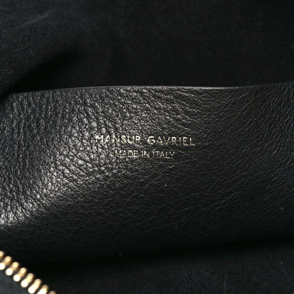 Mansur Gavriel Calfskin Maxi Candy Hobo Black 6 of 10