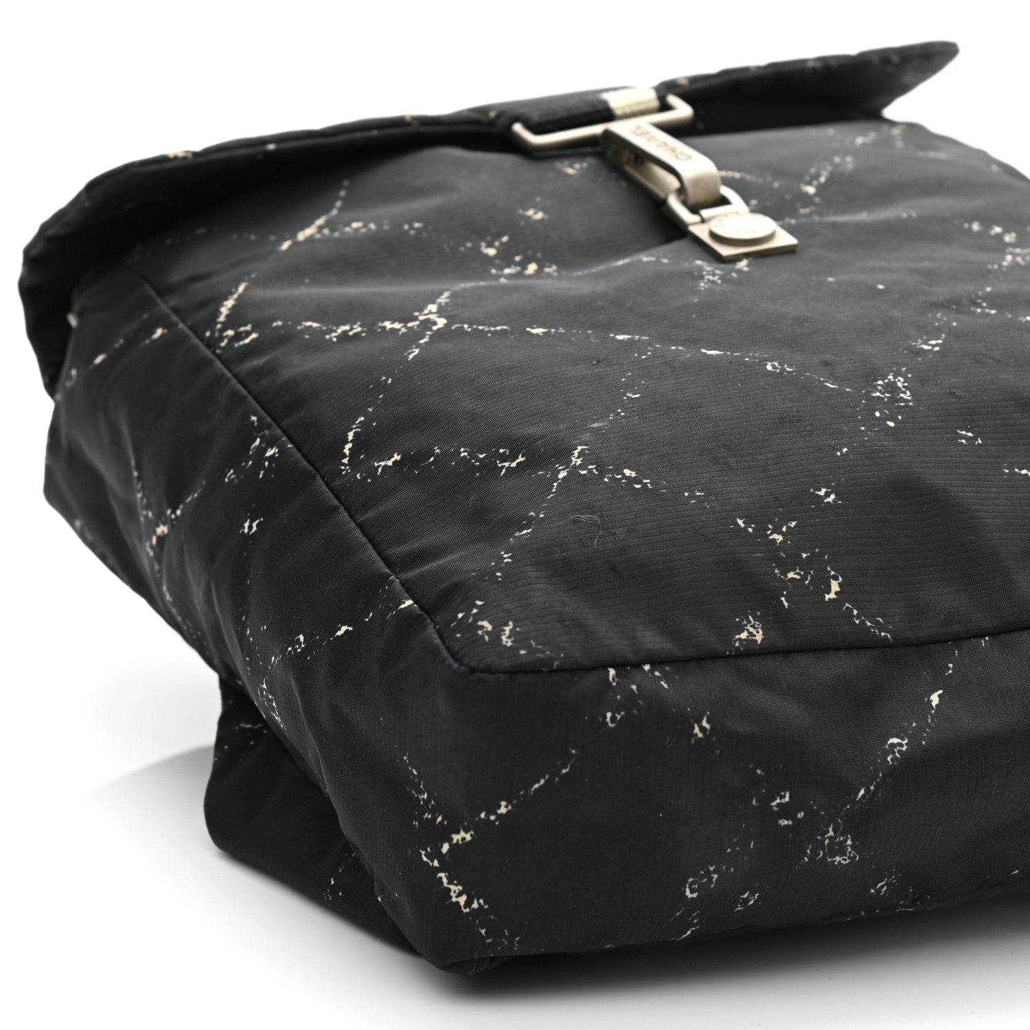 Chanel Nylon Travel Backpack Black 11 of 13
