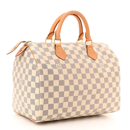 Louis Vuitton Damier Azur Speedy 30 3 of 11