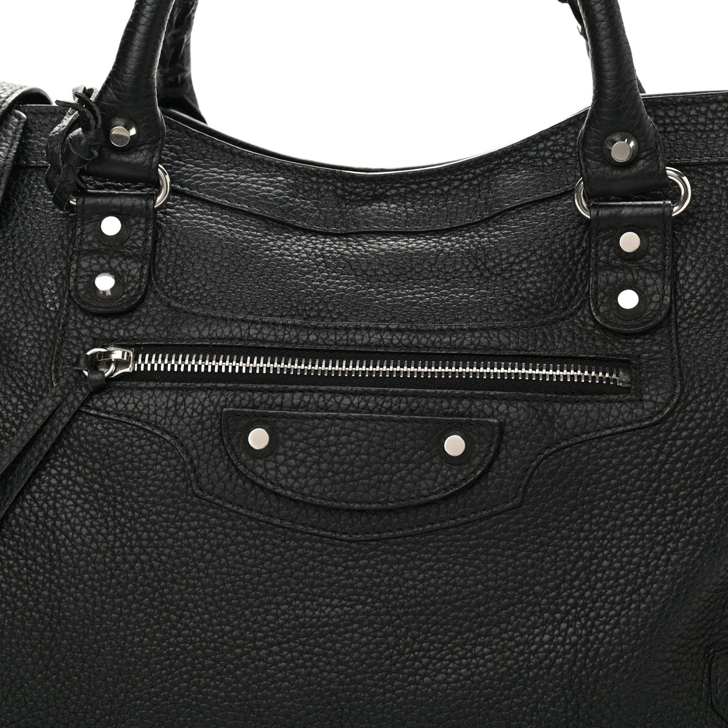Vibrato Calfskin Classic Silver Hardware City Black
