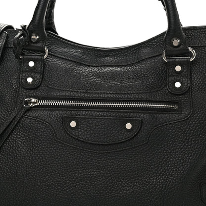 Balenciaga Vibrato Calfskin Classic Silver Hardware City Black 9 of 13