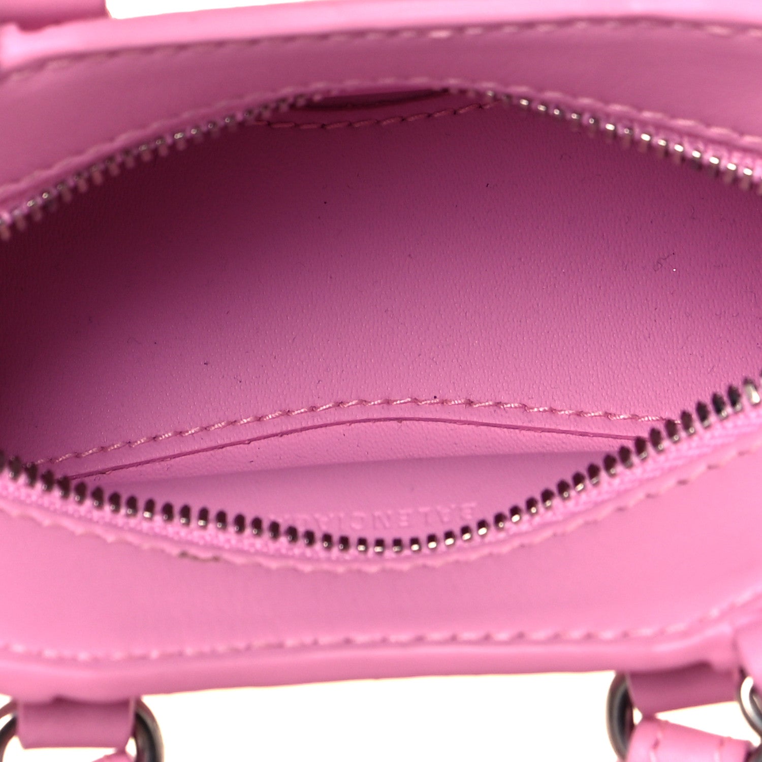Balenciaga Smooth Calfskin Neo Classic Silver Hardware Super Nano City Crossbody Candy Pink 4 of 9
