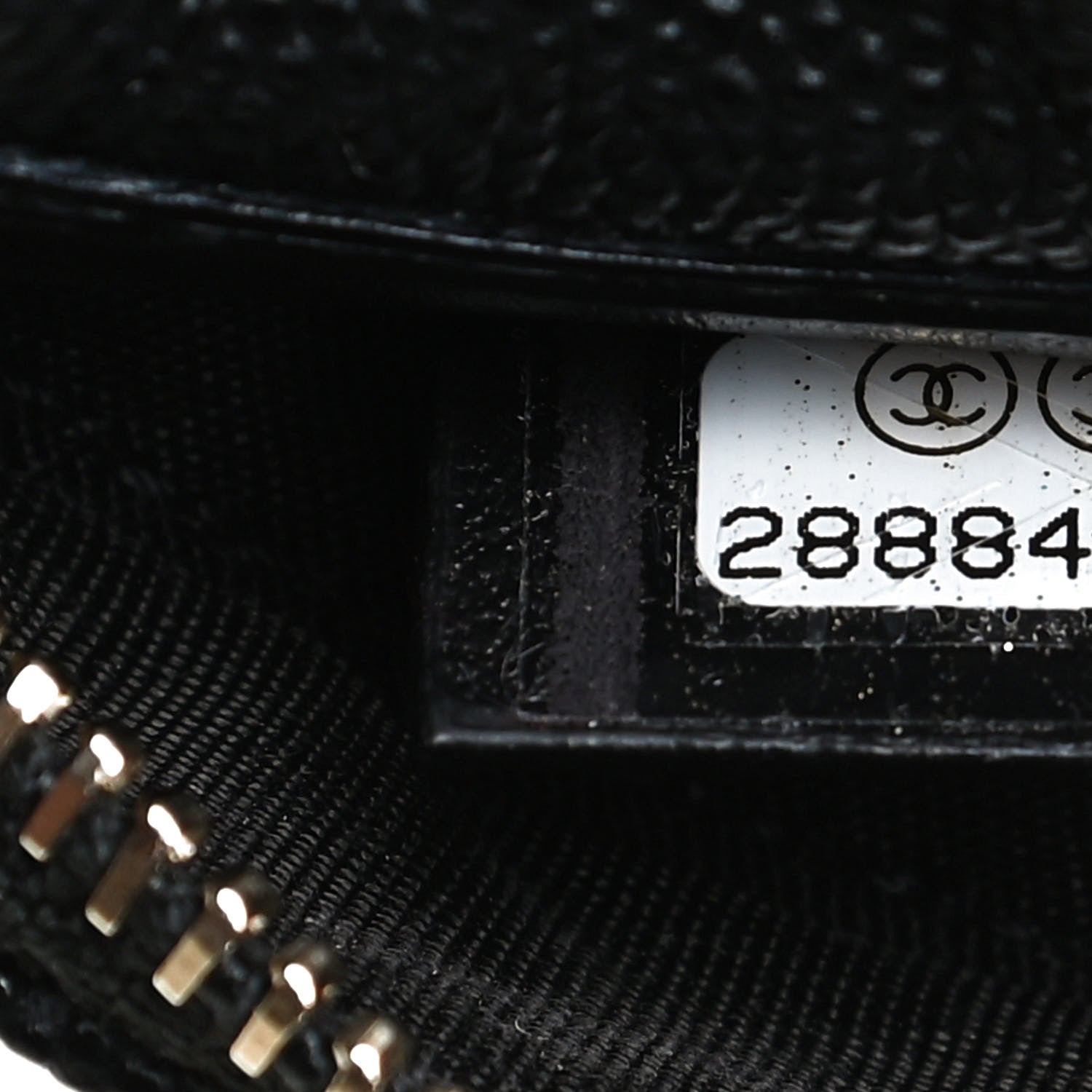 Chanel Caviar Quilted Round Filigree Crossbody Black 7 of 11