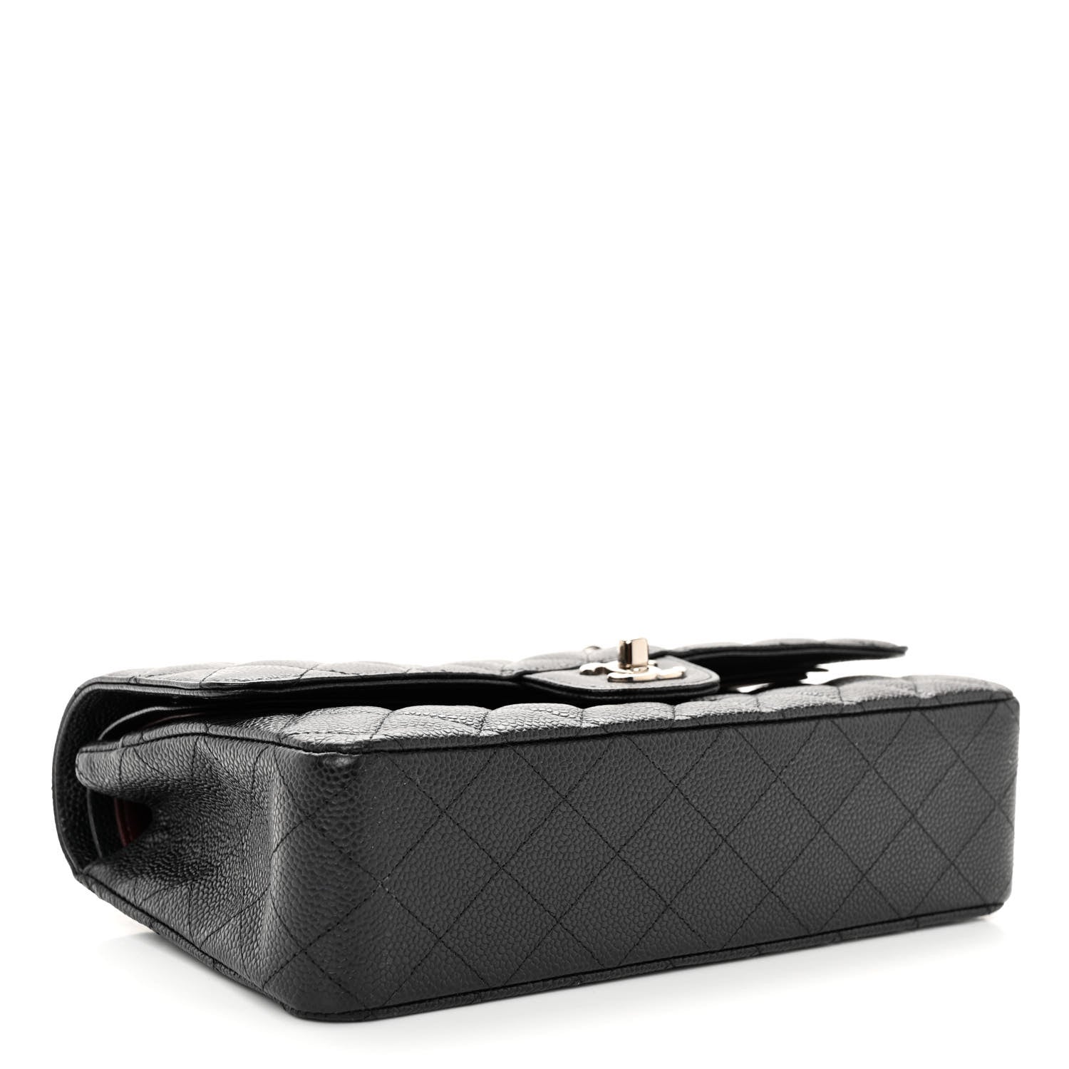 Chanel Caviar Quilted Medium Double Flap Black 4 of 11