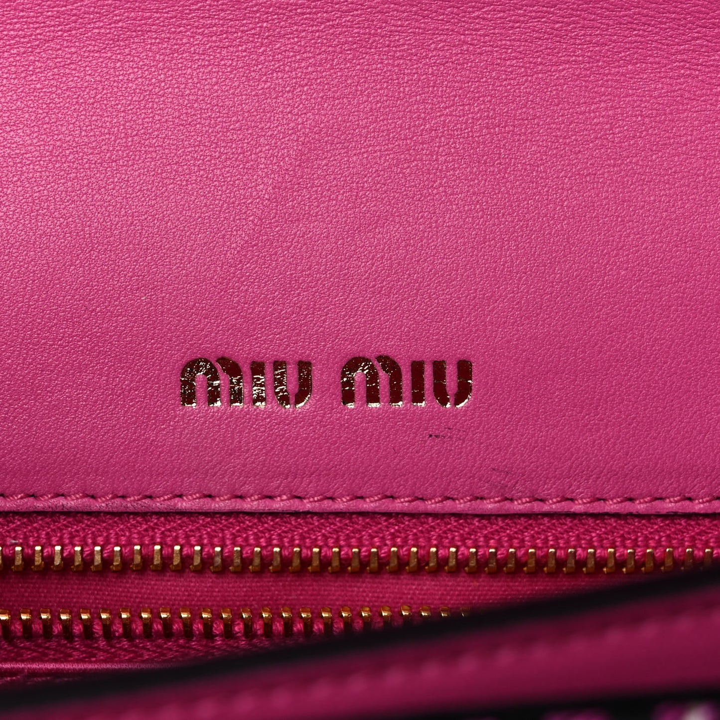 Jacquard Crocodile Embossed Calfskin Crystal Solitaire Flap Bag Fuxia