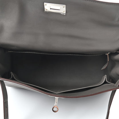 Hermes Swift Kelly Retourne 28 Etain 5 of 12