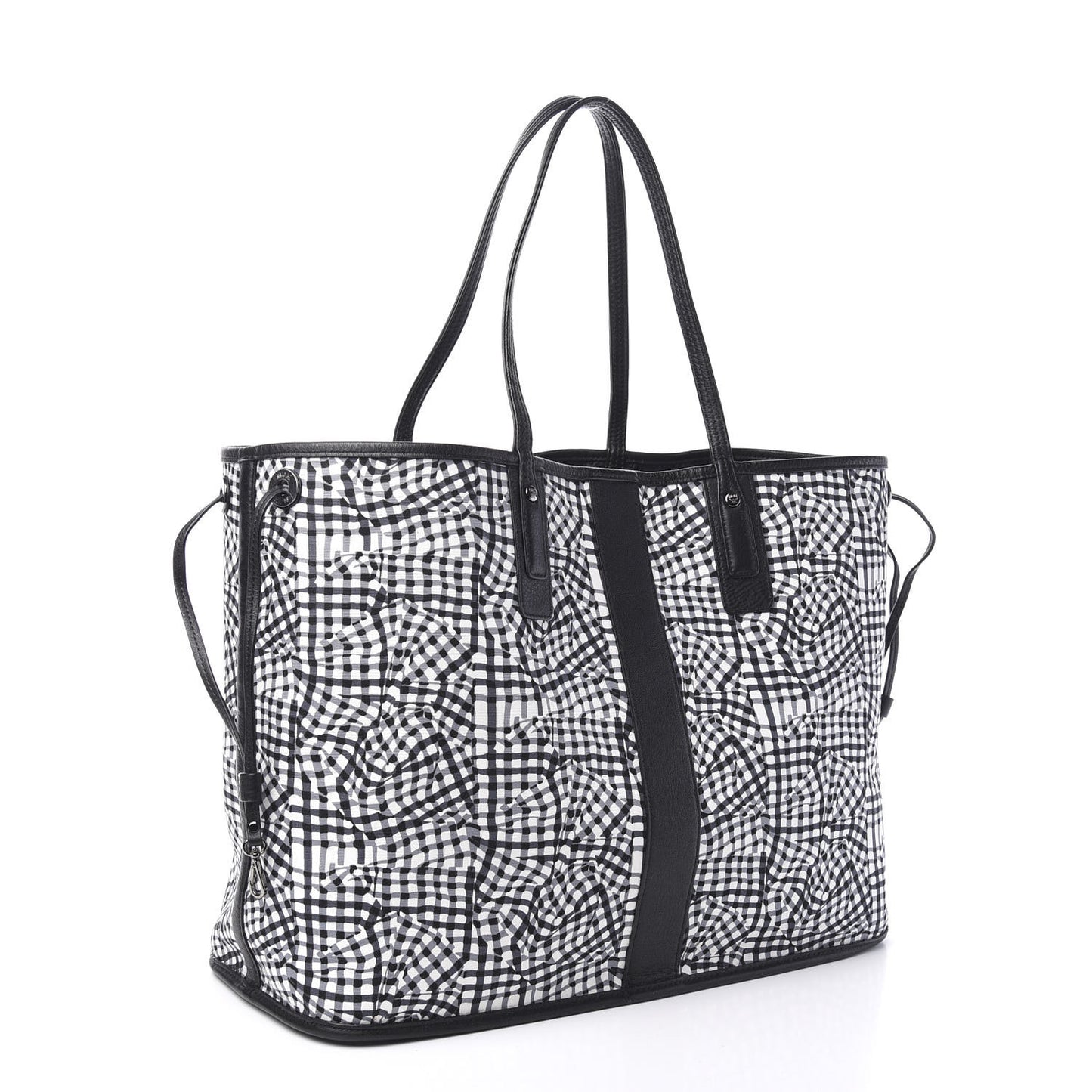Visetos Large Liz Reversible Shopper Tote Black