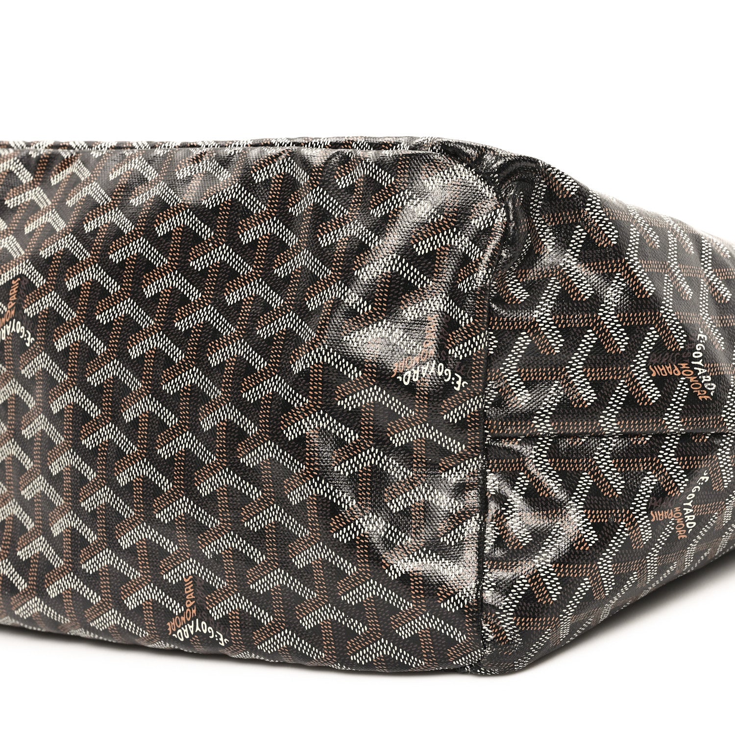Goyard Goyardine Saint Louis GM Black Gold 12 of 12