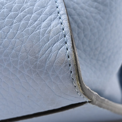 Mulberry Heavy Grain Small Iris Tote Blue 13 of 15