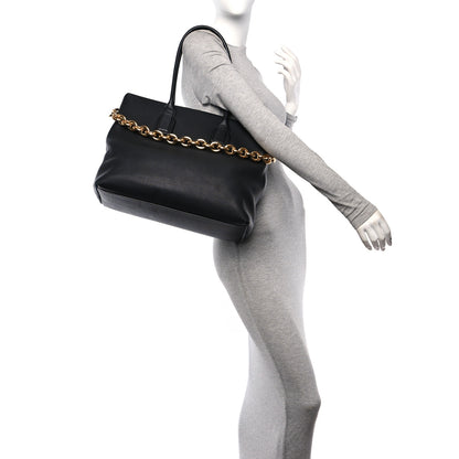 Bottega Veneta Grained Calfskin Saint Germain Tote Black 2 of 11