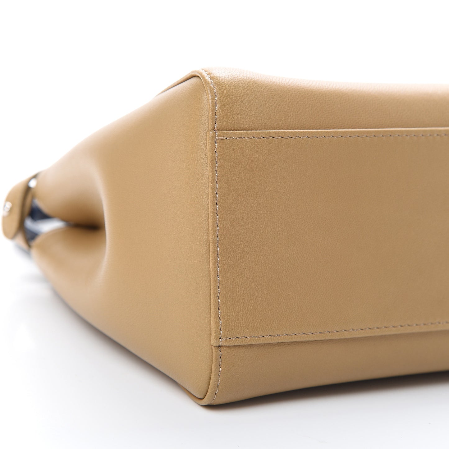 Nappa Colorblock Mini Peekaboo Iconic Satchel Cuoio Oceano Multicolor