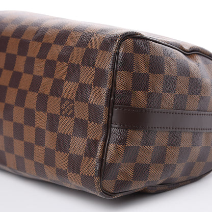 Louis Vuitton Damier Ebene Speedy Bandouliere 25 8 of 10
