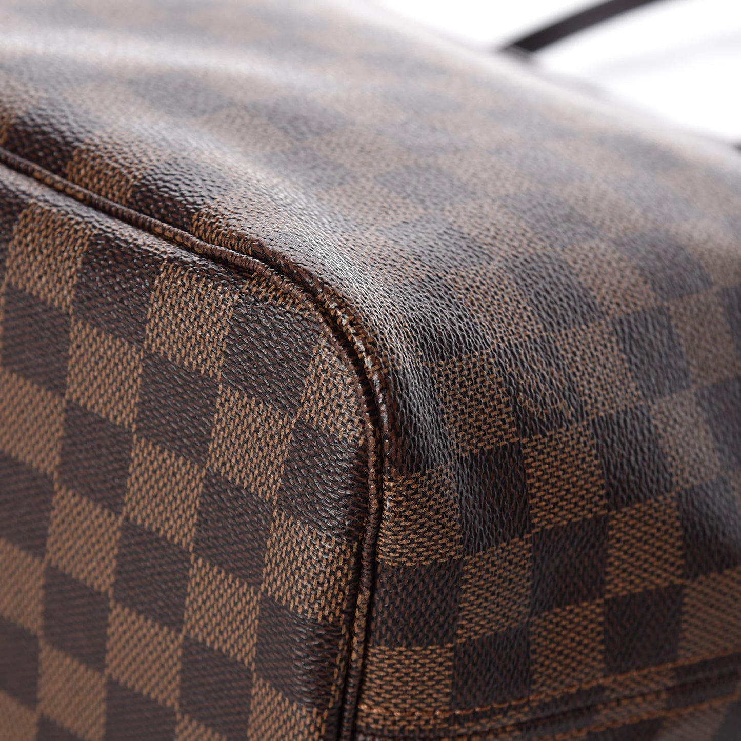 Damier Ebene Neo Neverfull MM Rose Ballerine