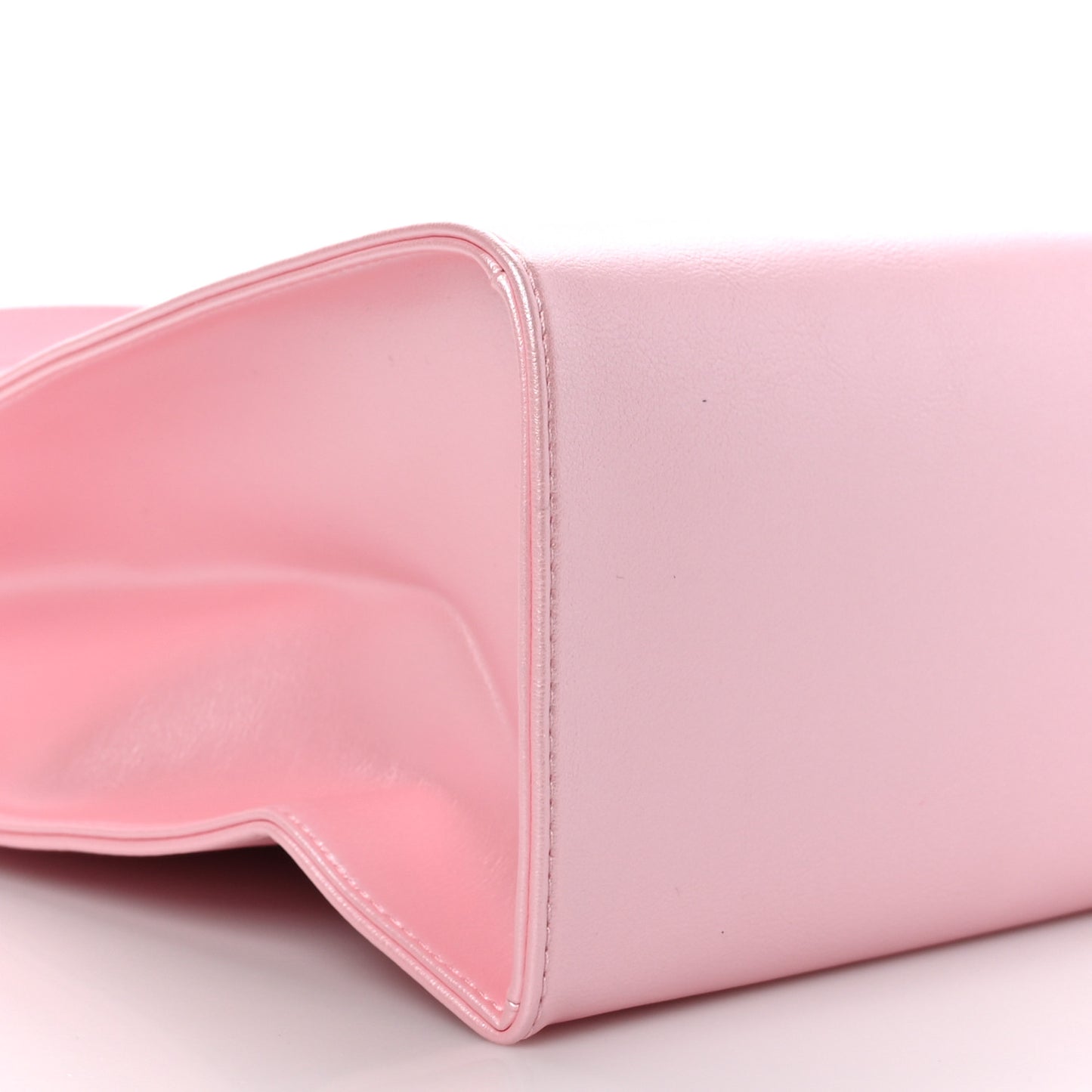 Metallic Vegan Leather Medium Shopping Bag Ballerina