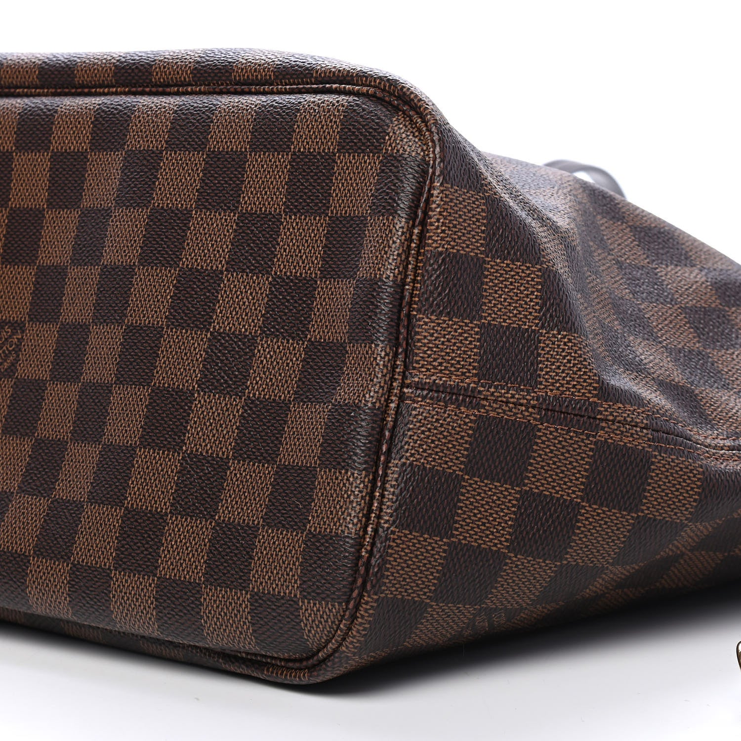 Louis Vuitton Damier Ebene Neo Neverfull MM Rose Ballerine 9 of 9