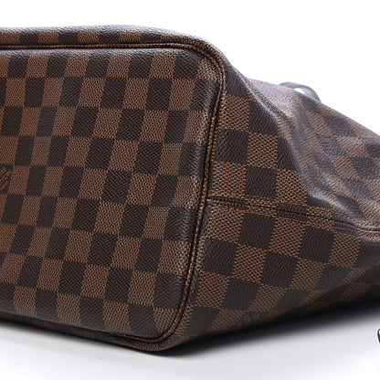 Louis Vuitton Damier Ebene Neo Neverfull MM Rose Ballerine 9 of 9