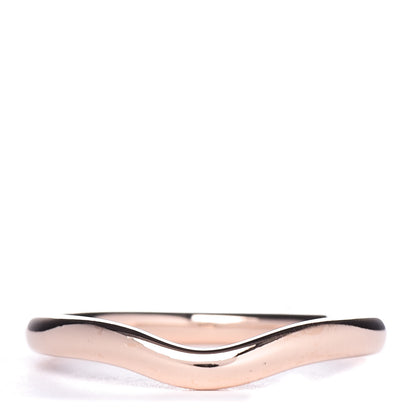 Tiffany 18K Rose Gold Elsa Peretti Wedding Band Ring 50 5.25 1 of 6
