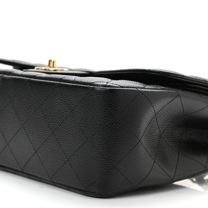 Chanel Caviar Quilted Jumbo Double Flap Black 10 of 11