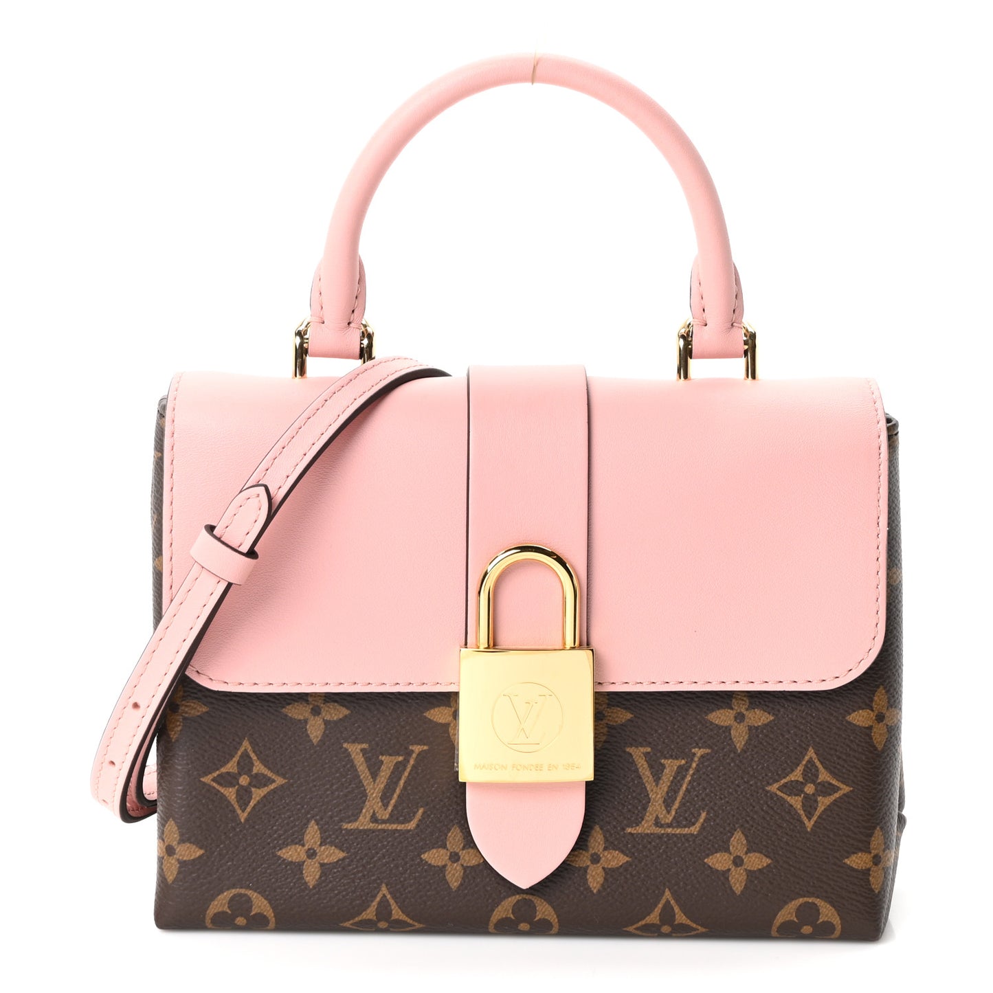 Monogram Locky BB Rose Poudre