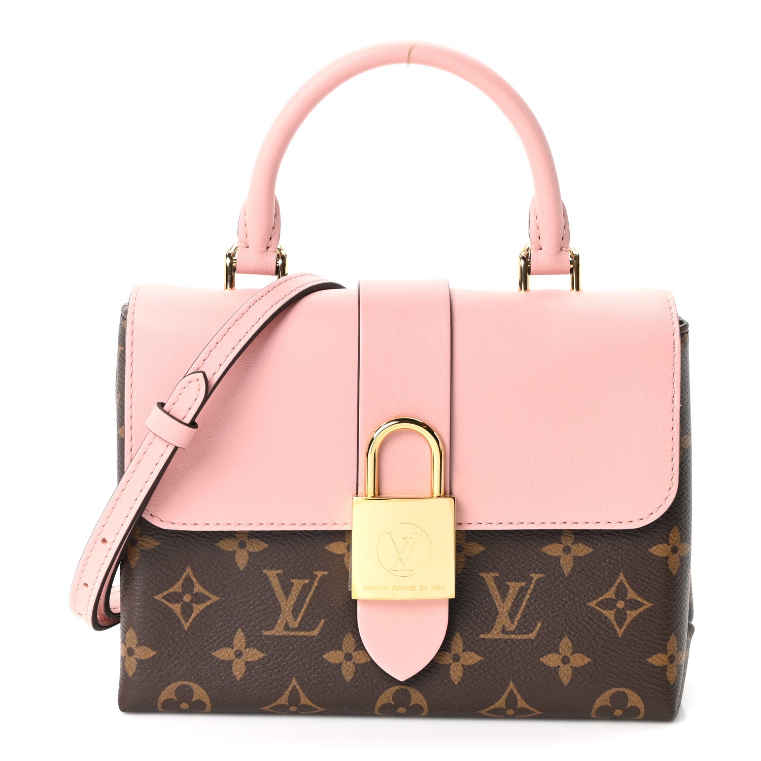 Louis Vuitton Monogram Locky BB Rose Poudre 1 of 9