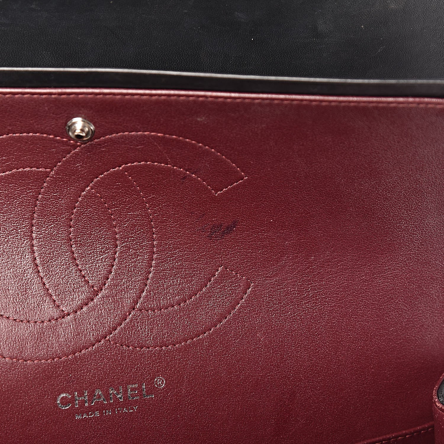 Chanel Lambskin Quilted Jumbo Double Flap Black 12 of 18