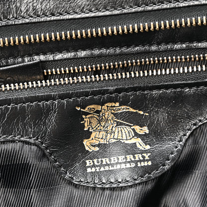 Burberry Calfskin Quilted Large Manor Tote Black 6 of 14
