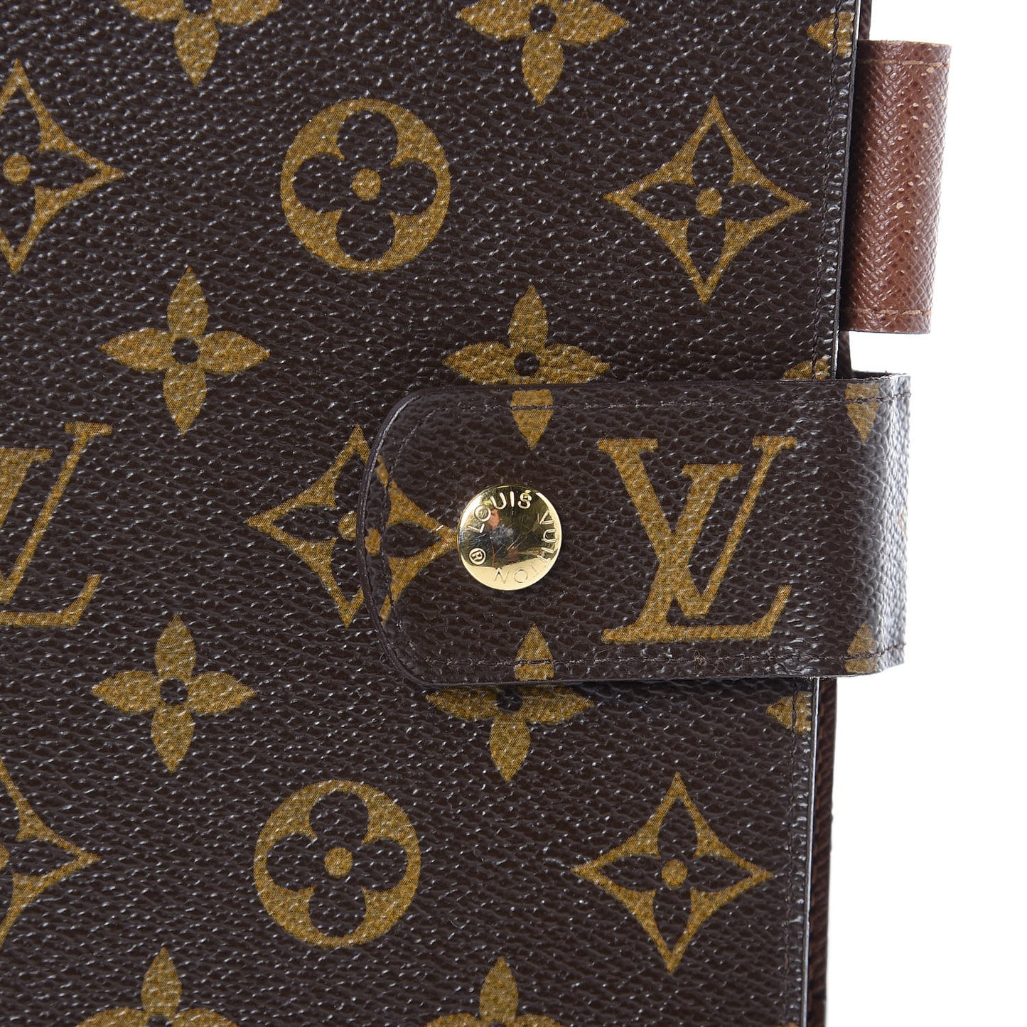 Monogram Large Ring Agenda Cover