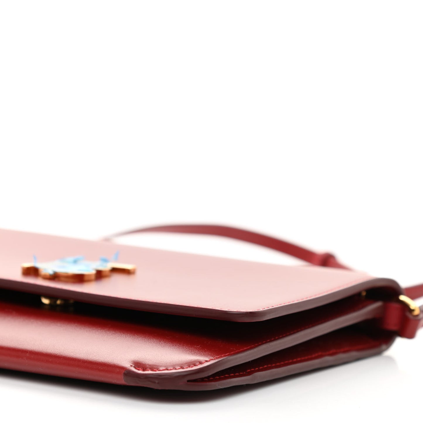 Calfskin Mini TB Bag Dark Carmine