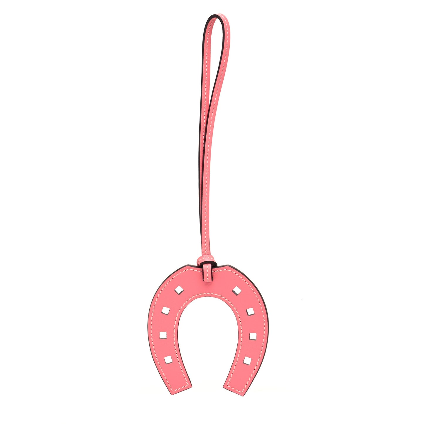 Swift Paddock Horseshoe Bag Charm Rose Ete