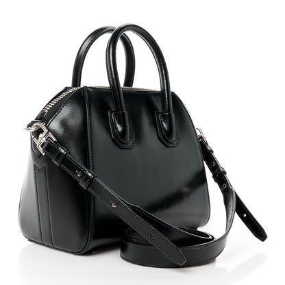 Givenchy Shiny Lord Calfskin Mini Antigona Black 3 of 10