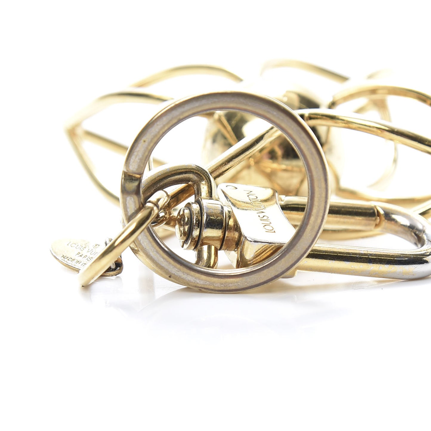 Sphere Bag Charm Gold