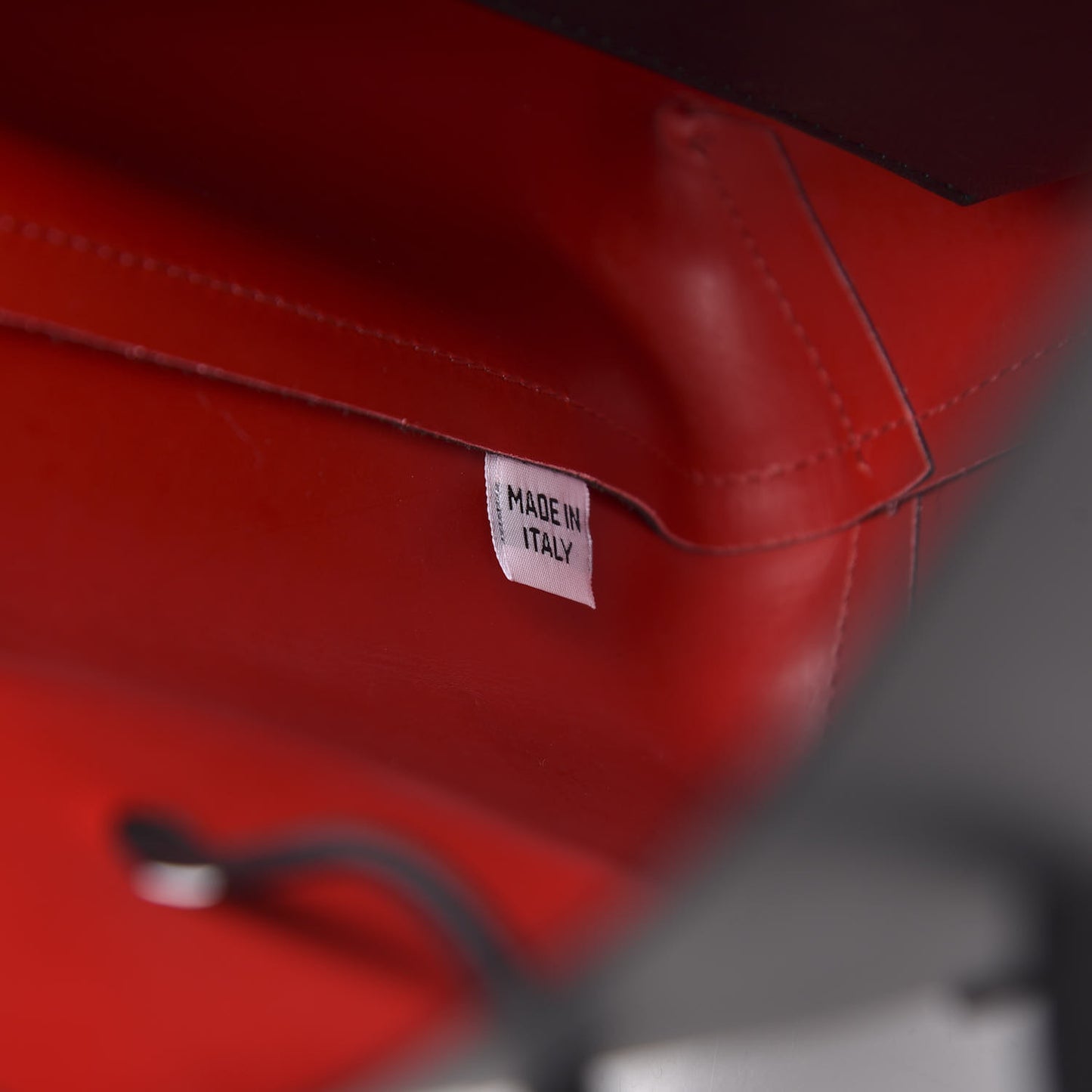 Calfskin Mini Lady Bag Black Flamma