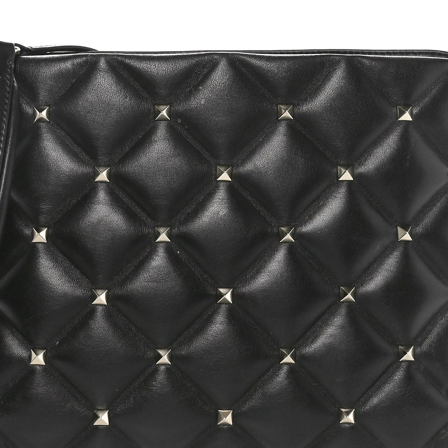 Valentino Garavani Nappa Candystud Shoulder Bag Black 7 of 9